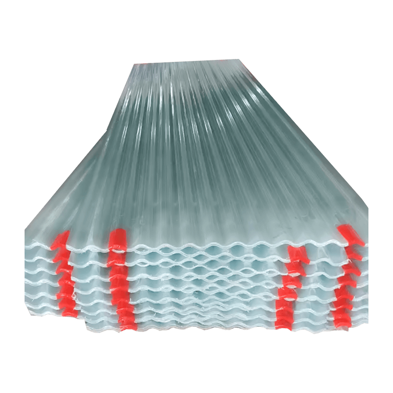890mm Small Pyöreä Wave Lasikuitu läpinäkyvä laatta